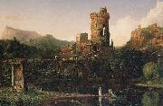 Thomas Cole Landscape Composition:Italian Scenery (mk13) oil
